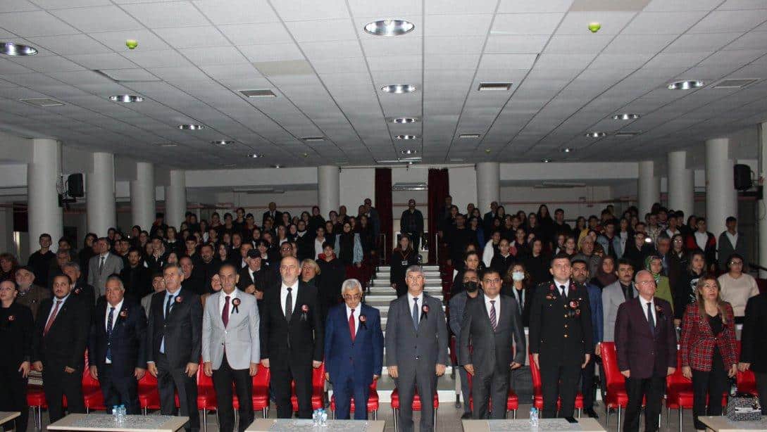 10 Kasım Atatürk'ü Anma 84.Yılı Programımızdan Görüntüler